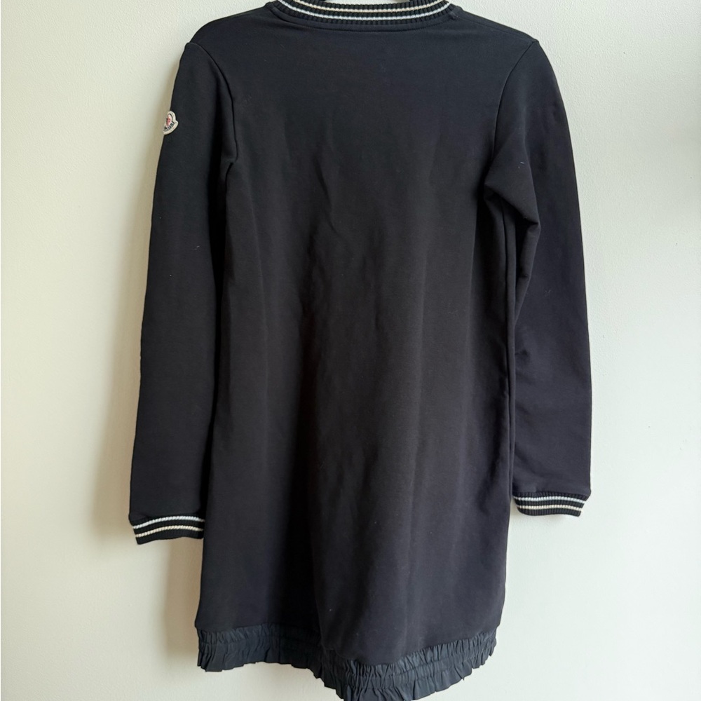 MONCLER BLACK SHIRT DRESS - Picture 6 of 6